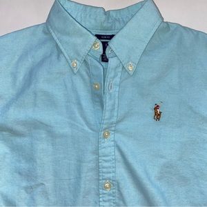 RALPH LAUREN Slim Fit Oxford Shirt